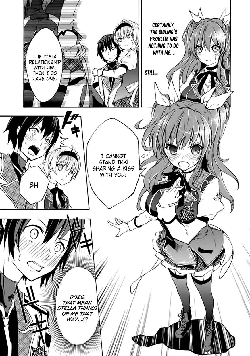 Page 10 Chapter 4 Rakudai Kishi no Eiyuutan