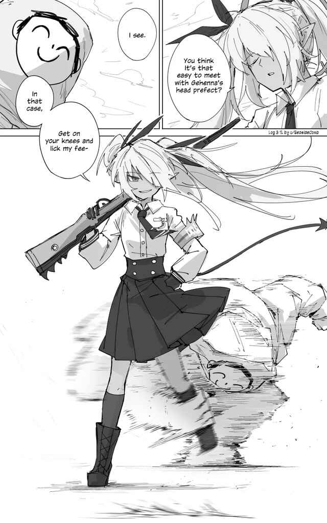 Page 1 Chapter 3 Blue Archive - Kankans Blue Archive Logs (Doujinshi)
