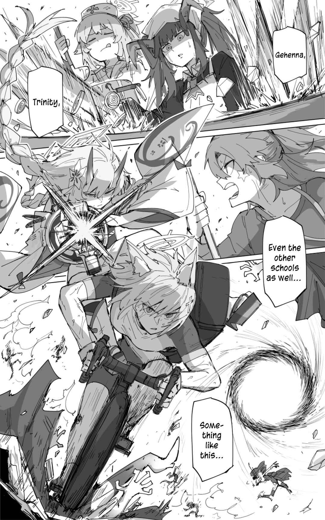 Page 1 Chapter 12 Blue Archive - Kankans Blue Archive Logs (Doujinshi)