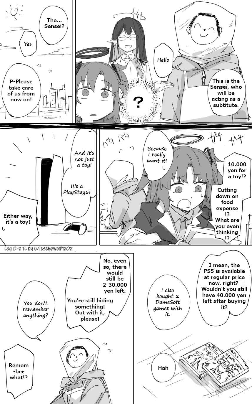 Page 1 Chapter 0 Blue Archive - Kankans Blue Archive Logs (Doujinshi)