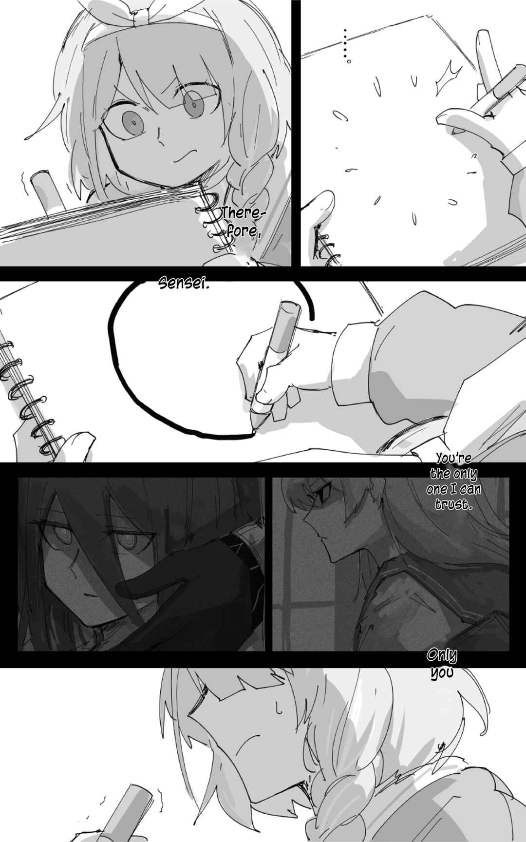 Page 9 Chapter 31.5 Blue Archive - Kankans Blue Archive Logs (Doujinshi)