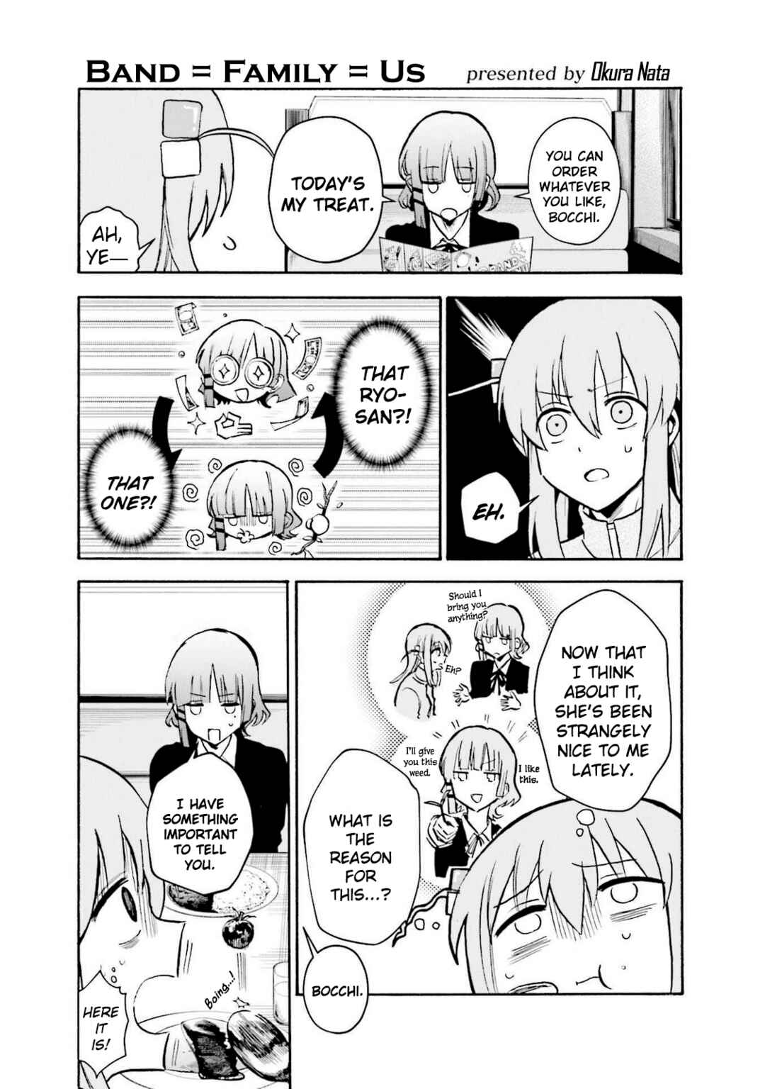 Page 1 Chapter 25 Bocchi The Rock! Anthology Comic