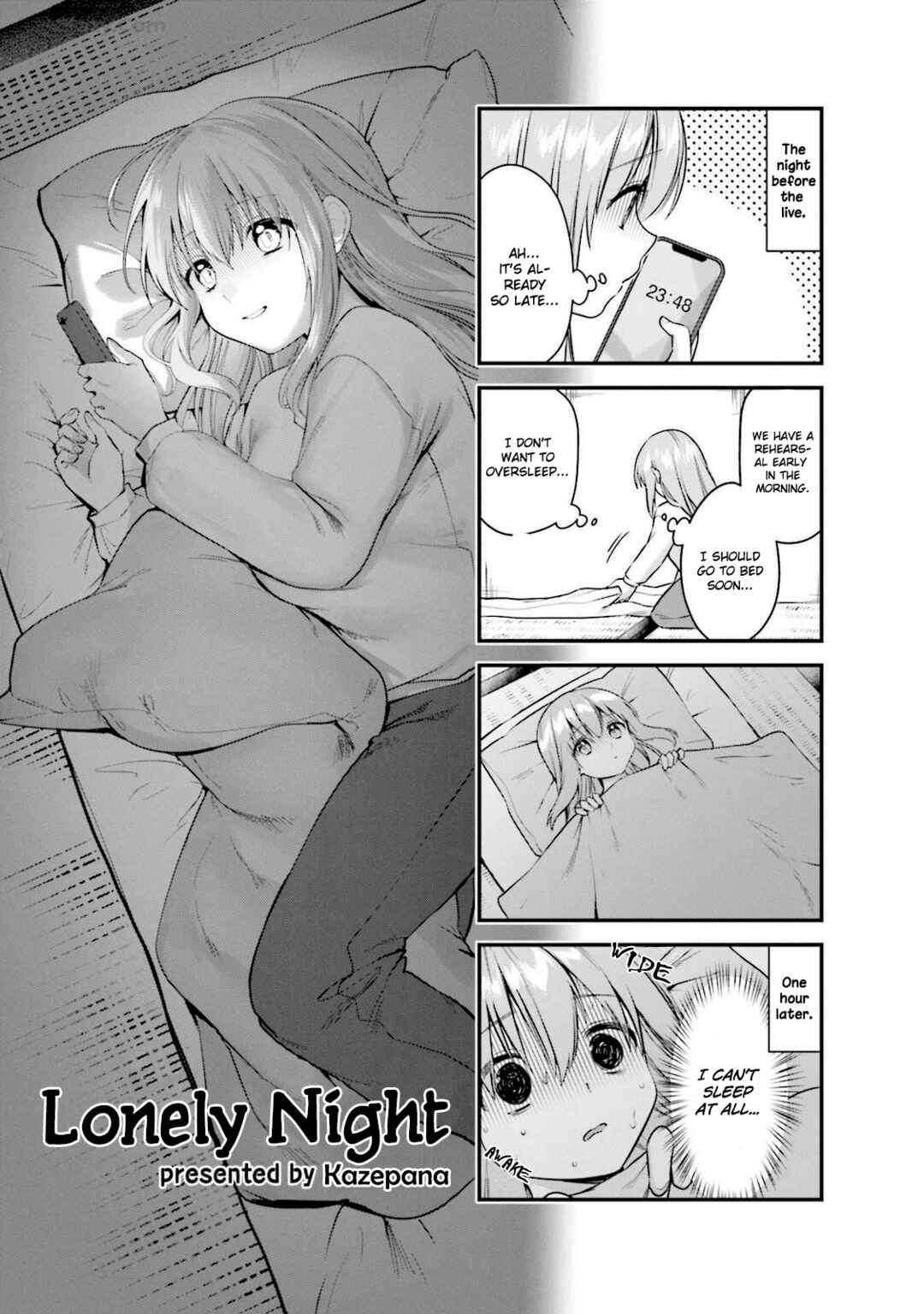 Page 1 Chapter 24 Bocchi The Rock! Anthology Comic