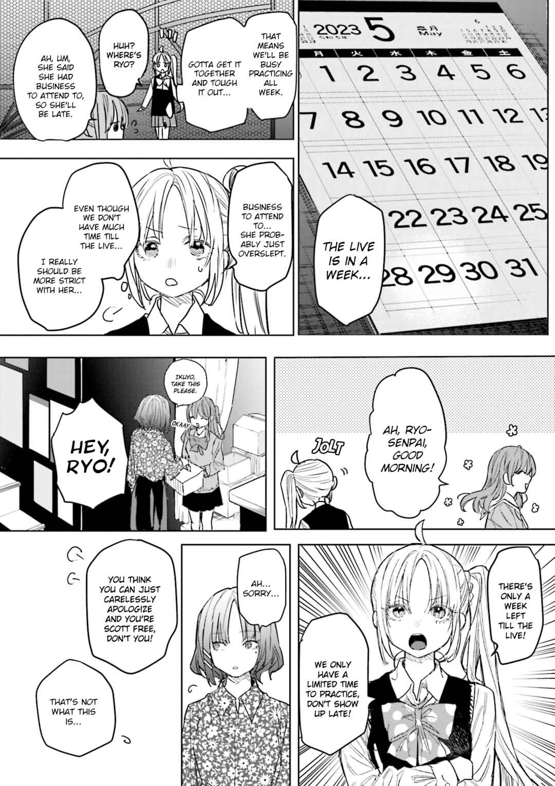 Page 4 Chapter 19 Bocchi The Rock! Anthology Comic