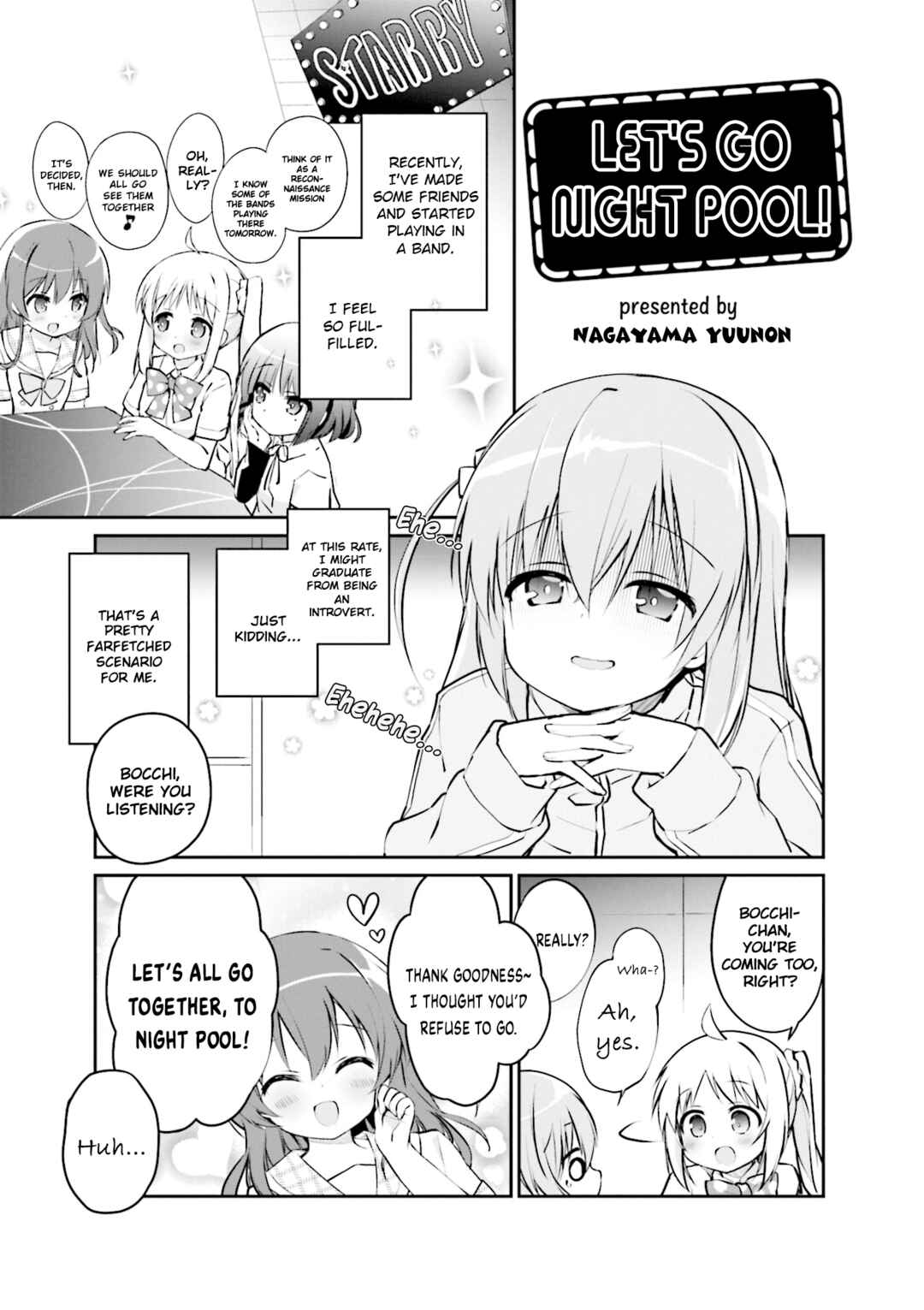 Page 1 Chapter 14 Bocchi The Rock! Anthology Comic