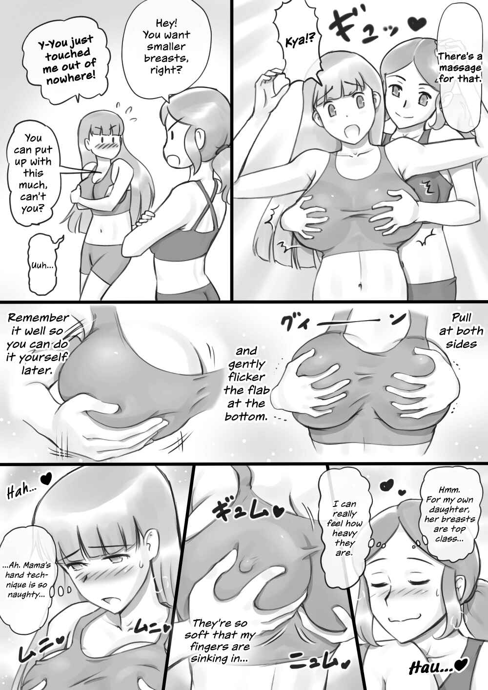 Page 9 Chapter Unknown_dad4 Girl on Mom: Himitsu no Bust Lesson