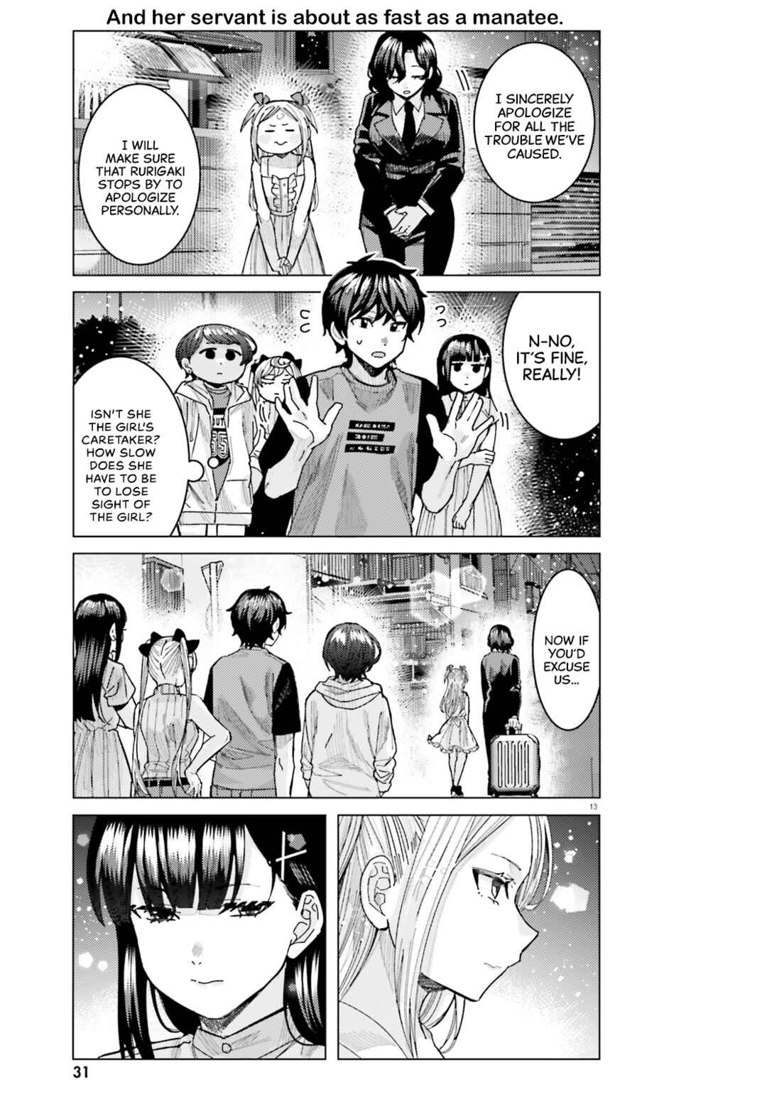 Page 13 Chapter 35 Himegasaki Sakurako Is a Hot Mess