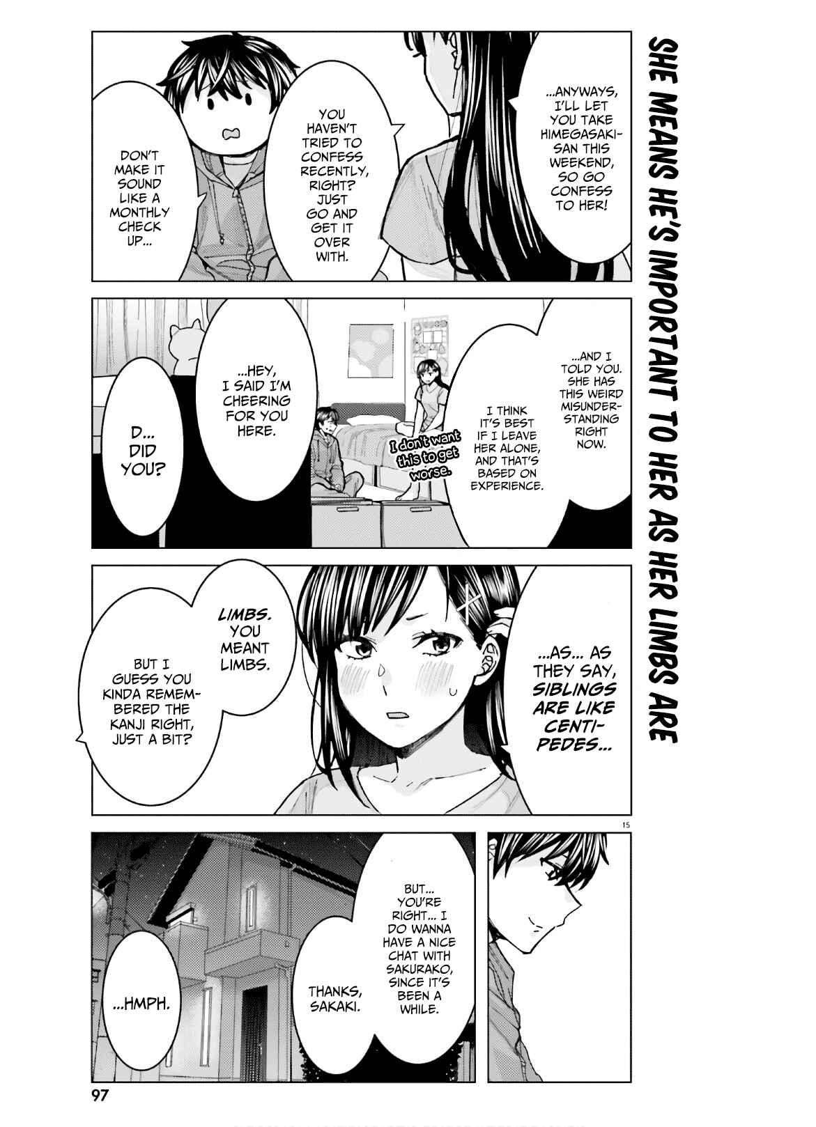 Page 15 Chapter 7 Himegasaki Sakurako Is a Hot Mess