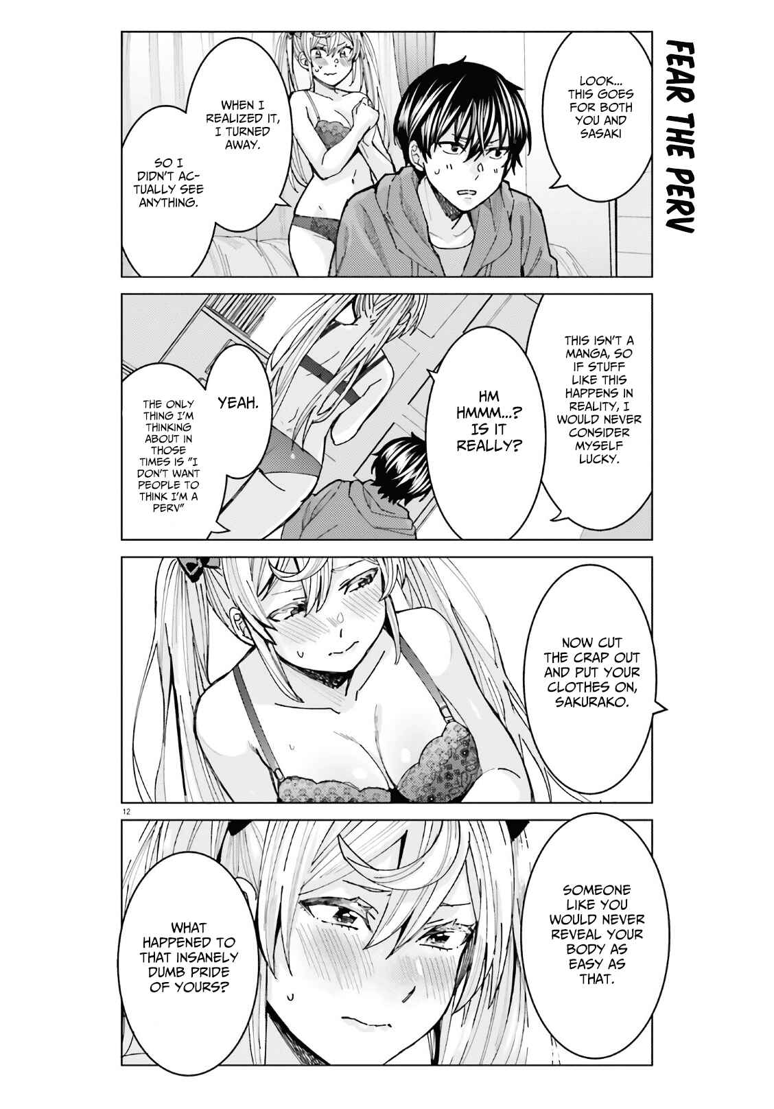 Page 12 Chapter 3 Himegasaki Sakurako Is a Hot Mess