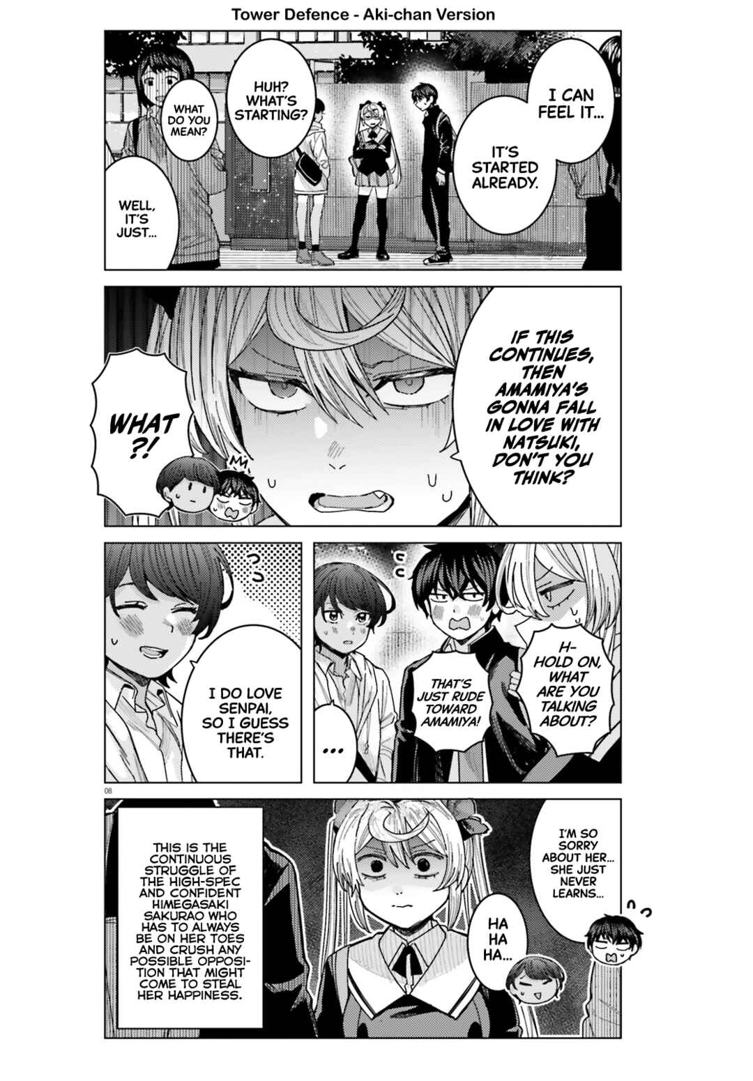 Page 8 Chapter 42 Himegasaki Sakurako Is a Hot Mess