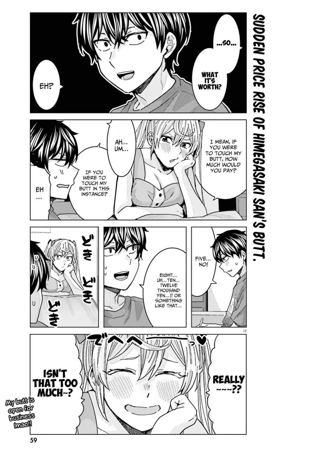 Page 13 Chapter 18 Himegasaki Sakurako Is a Hot Mess