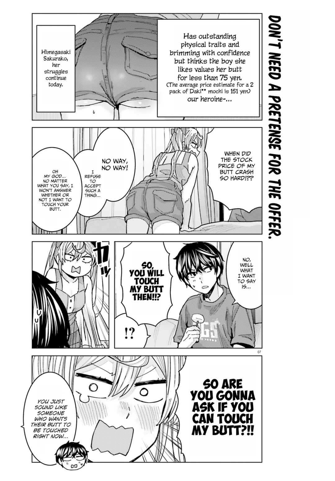 Page 7 Chapter 18 Himegasaki Sakurako Is a Hot Mess