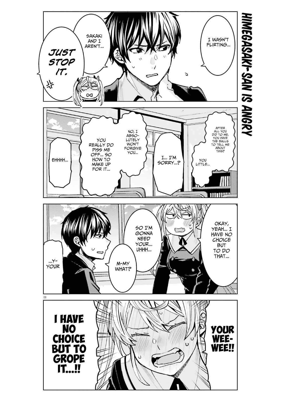 Page 9 Chapter 2 Himegasaki Sakurako Is a Hot Mess