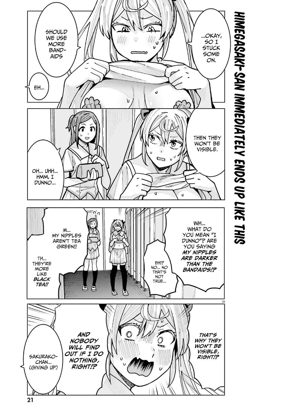 Page 9 Chapter 10 Himegasaki Sakurako Is a Hot Mess