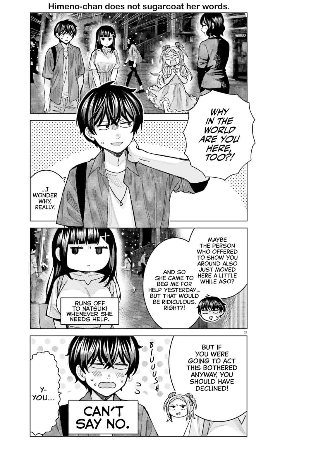 Page 3 Chapter 37 Himegasaki Sakurako Is a Hot Mess
