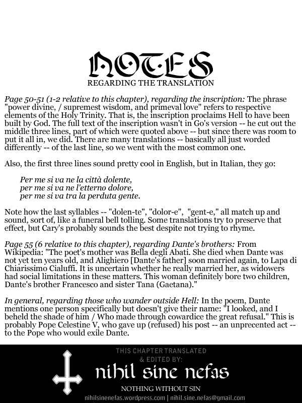 Page 28 Chapter 3 Dantes Divine Comedy