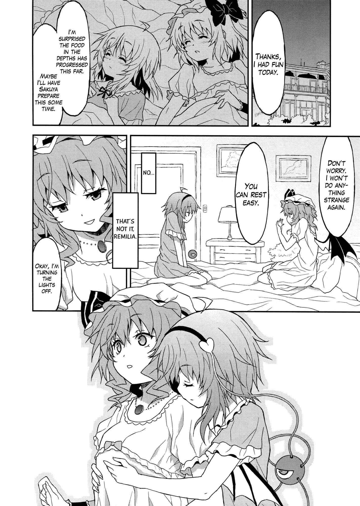 Page 15 Chapter Unknown_6d3b Touhou - Samenai Yumenara (Doujinshi)
