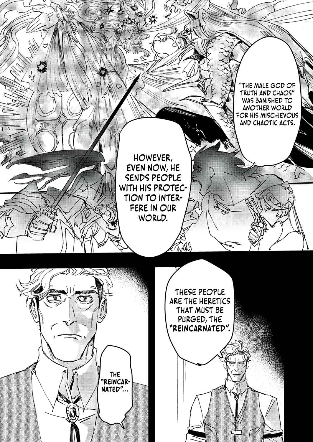 Page 16 Chapter 4 Saikyou no Shounen Seikishi, Tenseisha o Karu