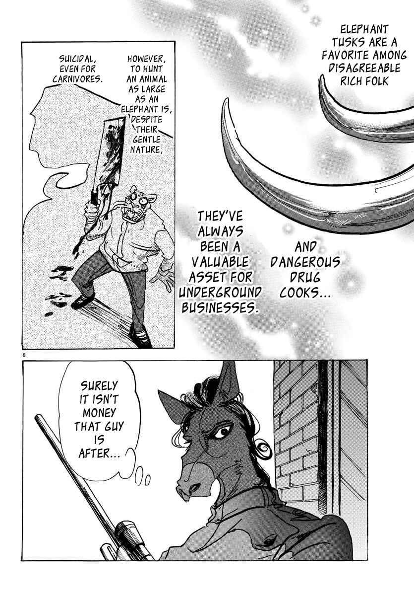 Page 8 Chapter 124 BEASTARS