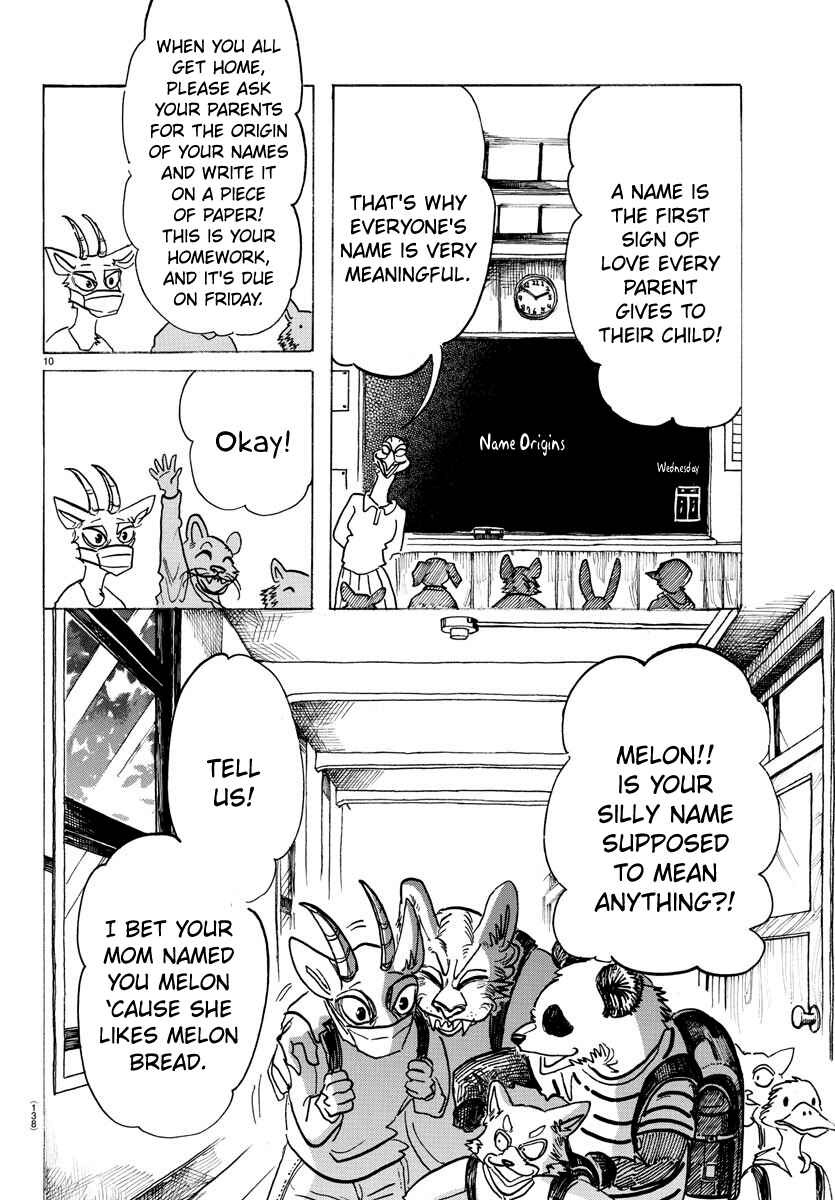 Page 10 Chapter 162 BEASTARS