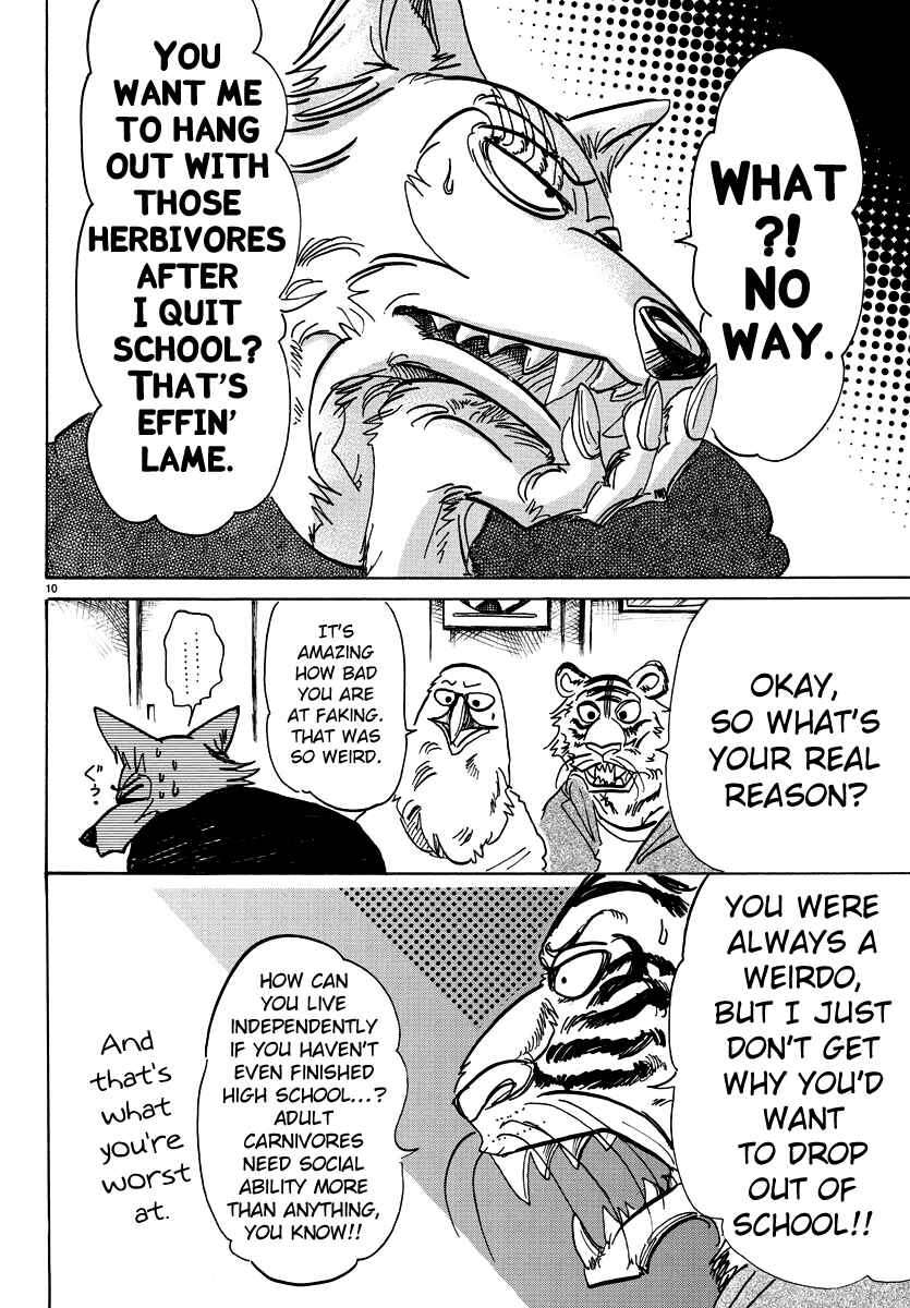 Page 10 Chapter 101 BEASTARS