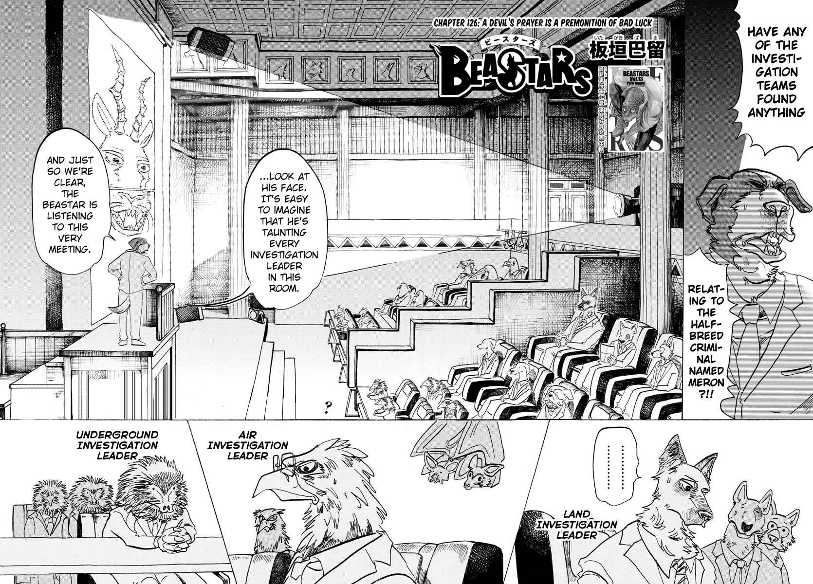 Page 2 Chapter 126 BEASTARS