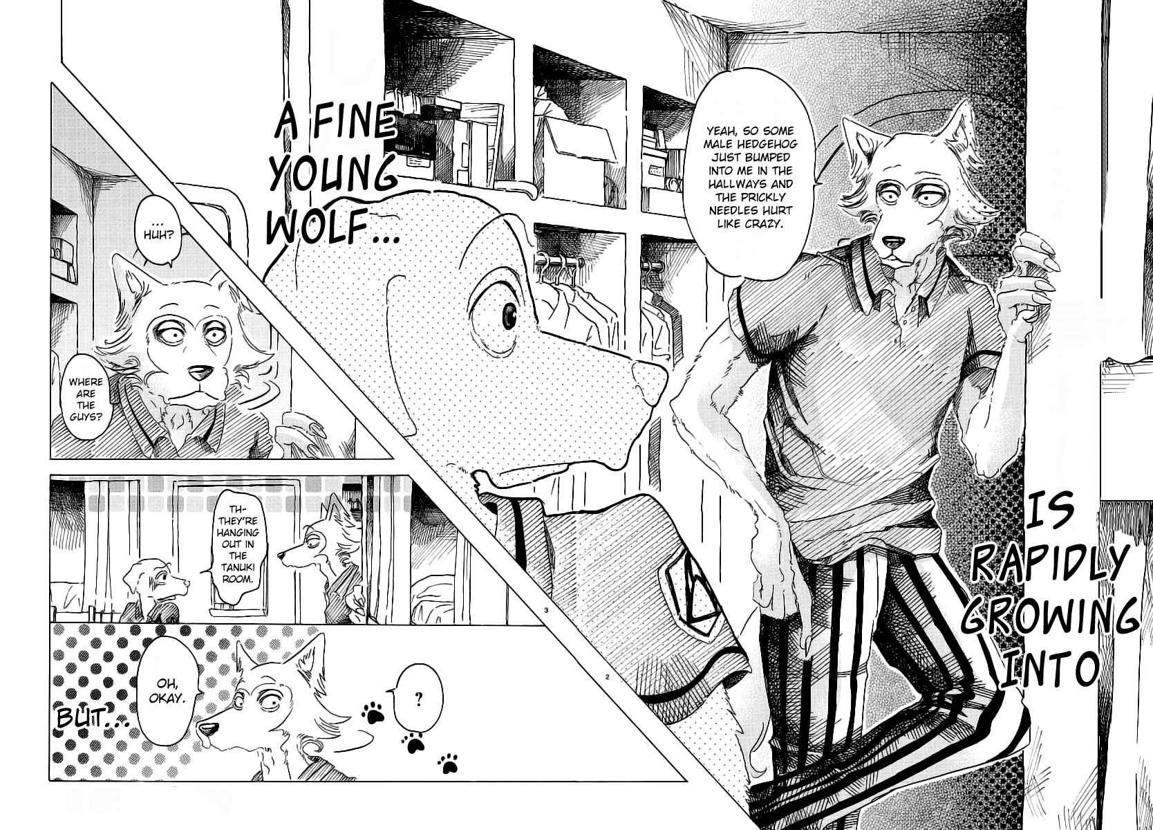Page 3 Chapter 28 BEASTARS