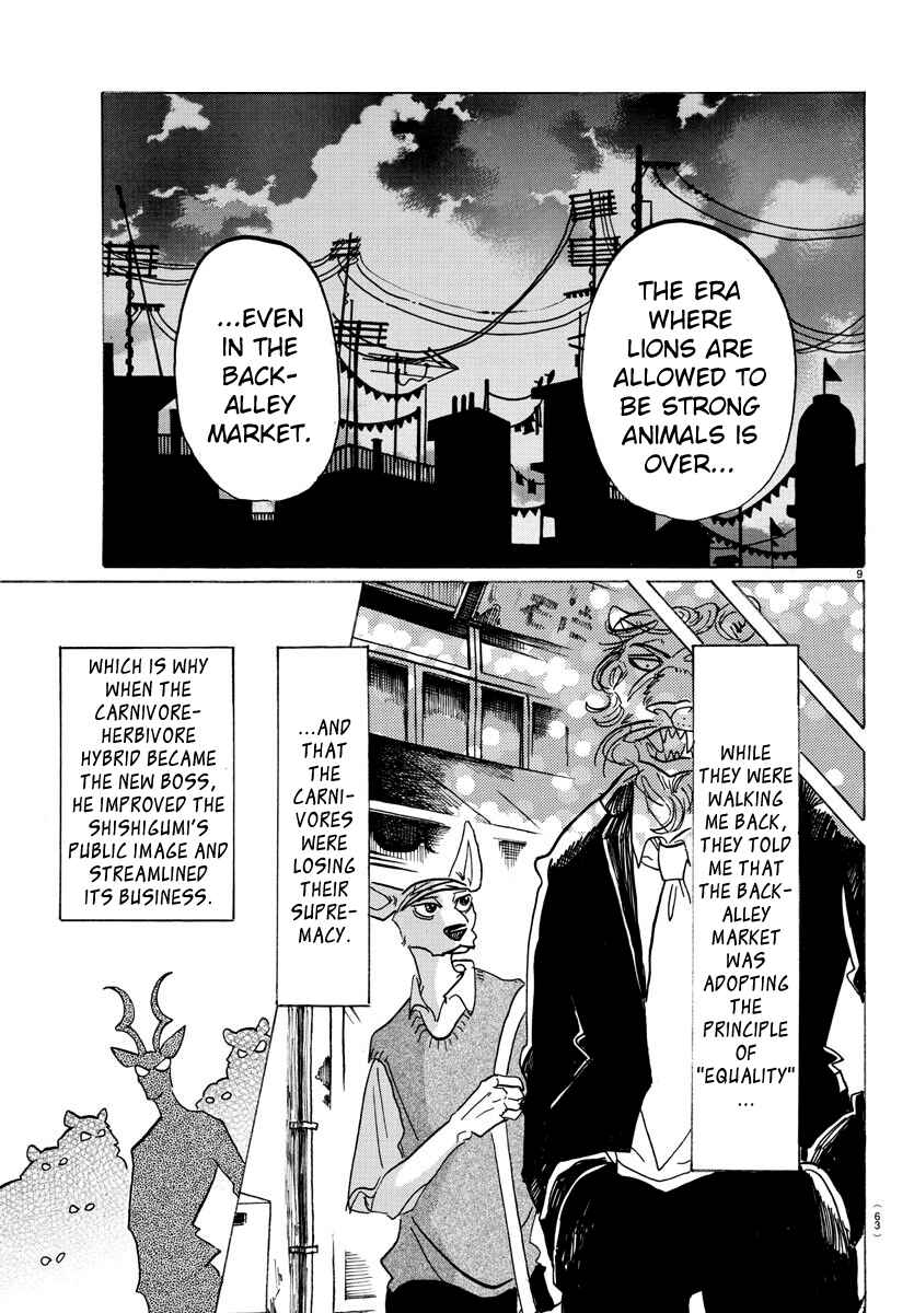 Page 9 Chapter 132 BEASTARS