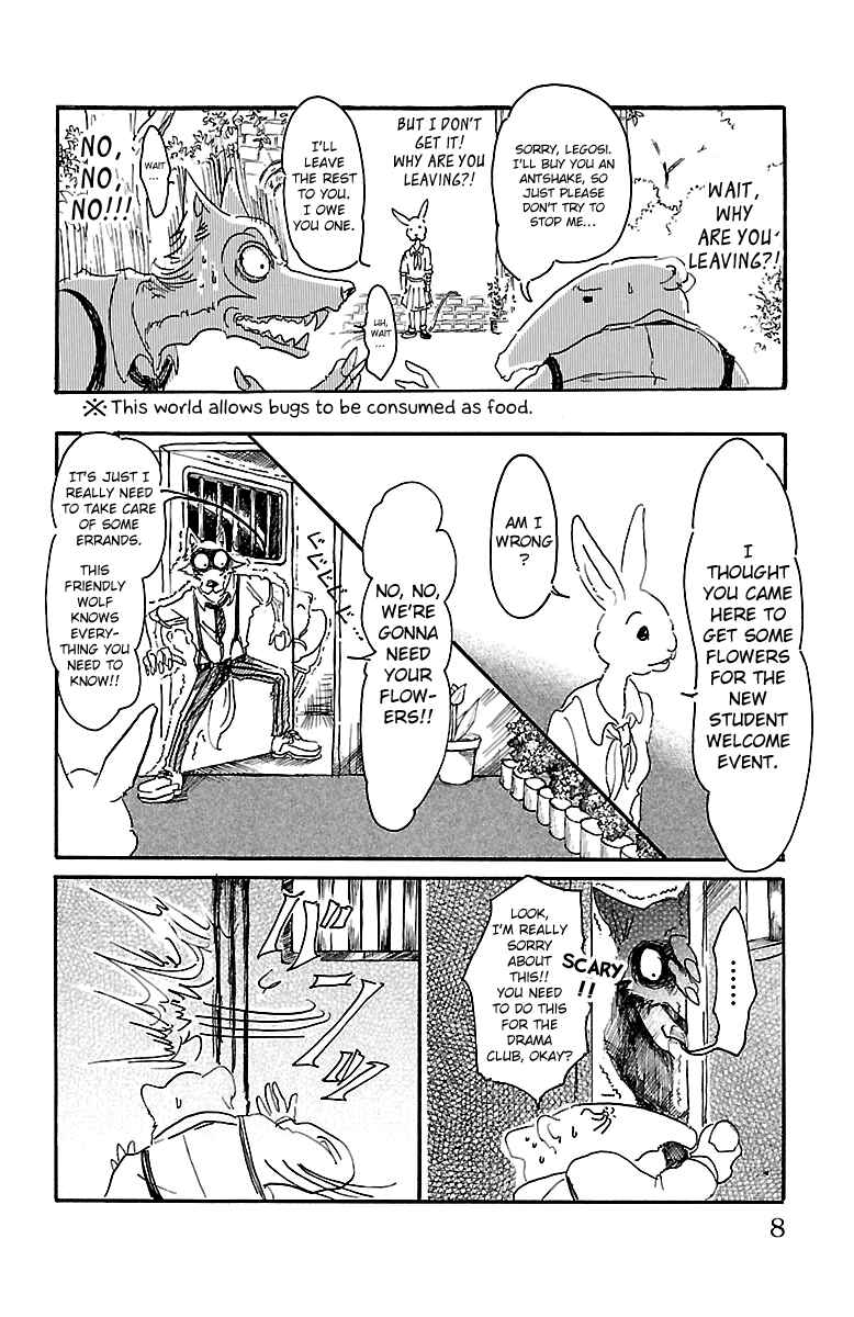Page 6 Chapter 8 BEASTARS