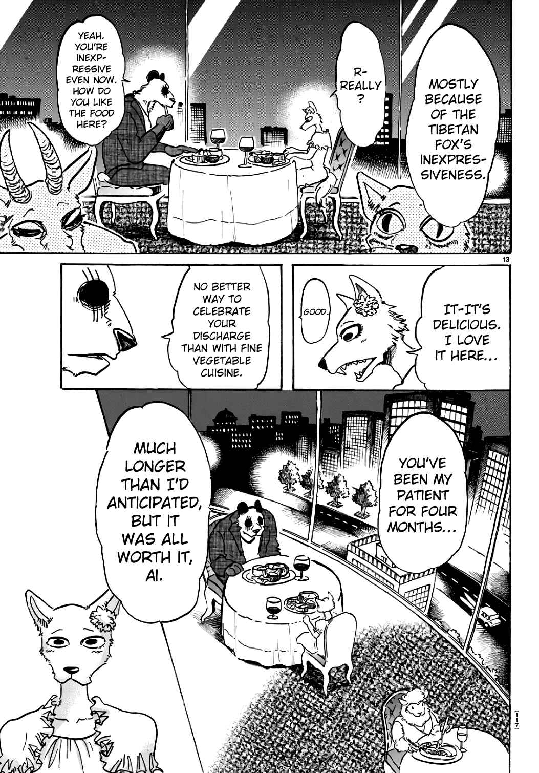 Page 13 Chapter 86 BEASTARS