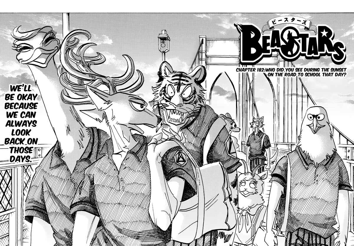 Page 1 Chapter 182 BEASTARS