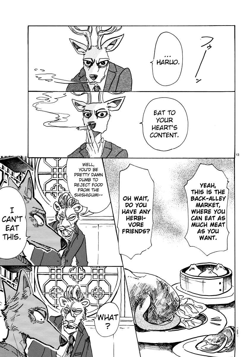 Page 13 Chapter 75 BEASTARS