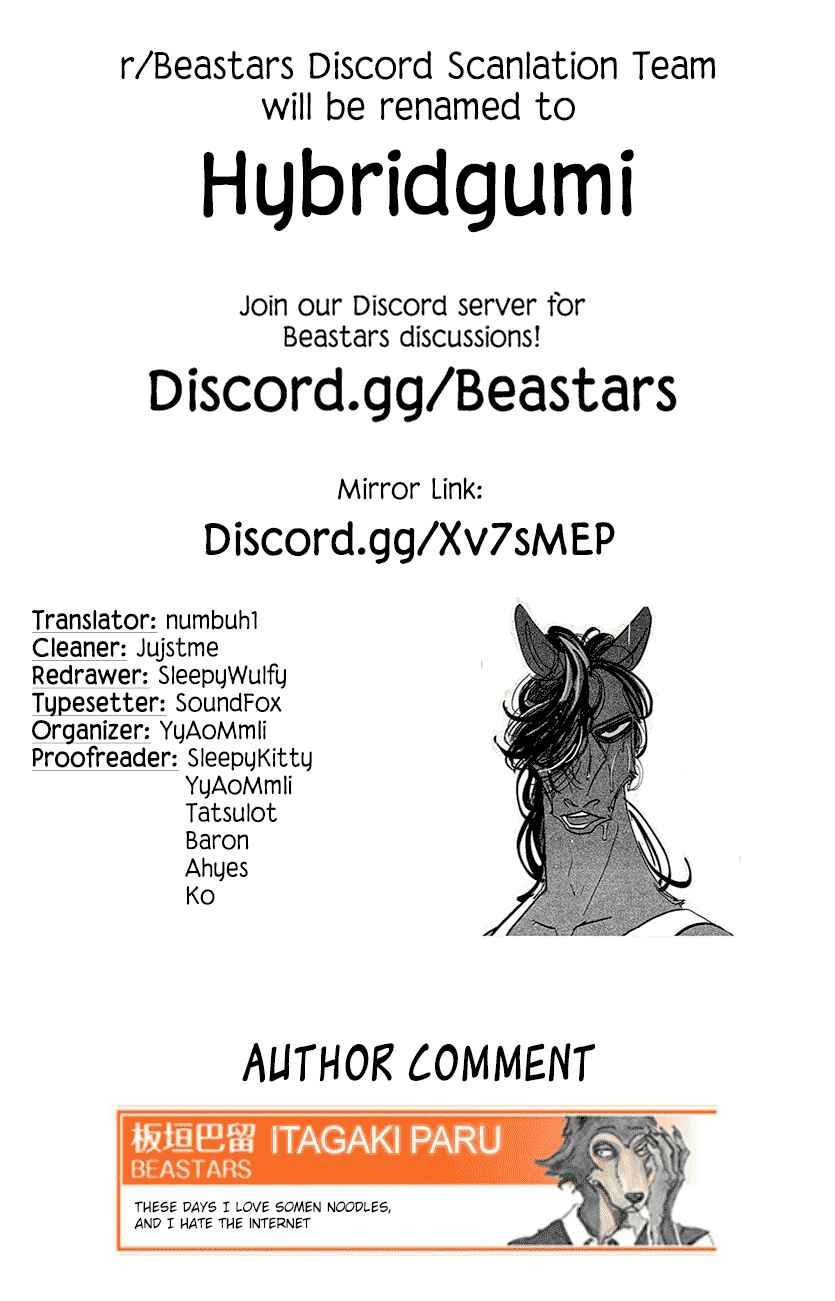 Page 20 Chapter 183 BEASTARS