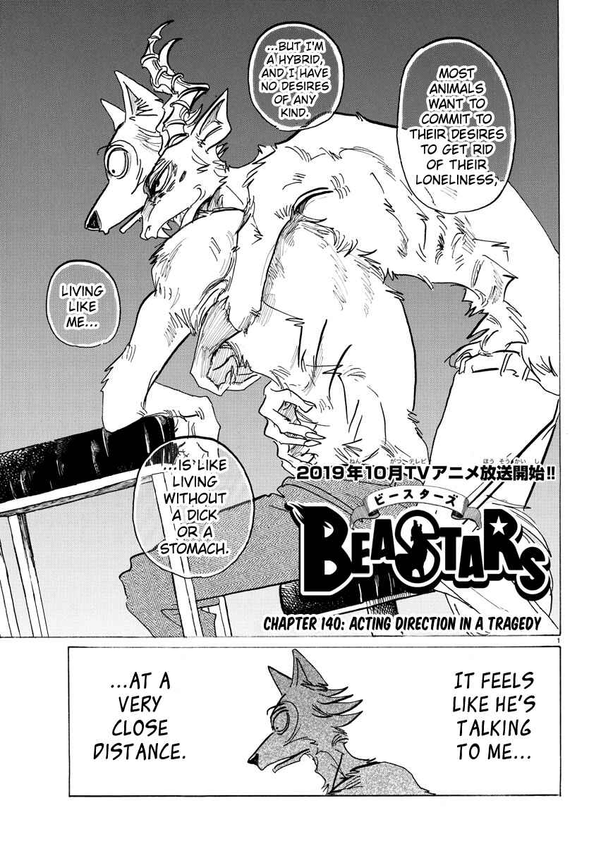Page 1 Chapter 140 BEASTARS