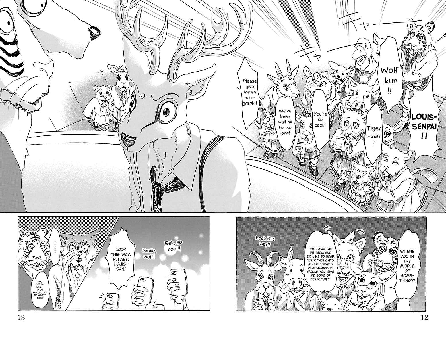 Page 10 Chapter 17 BEASTARS