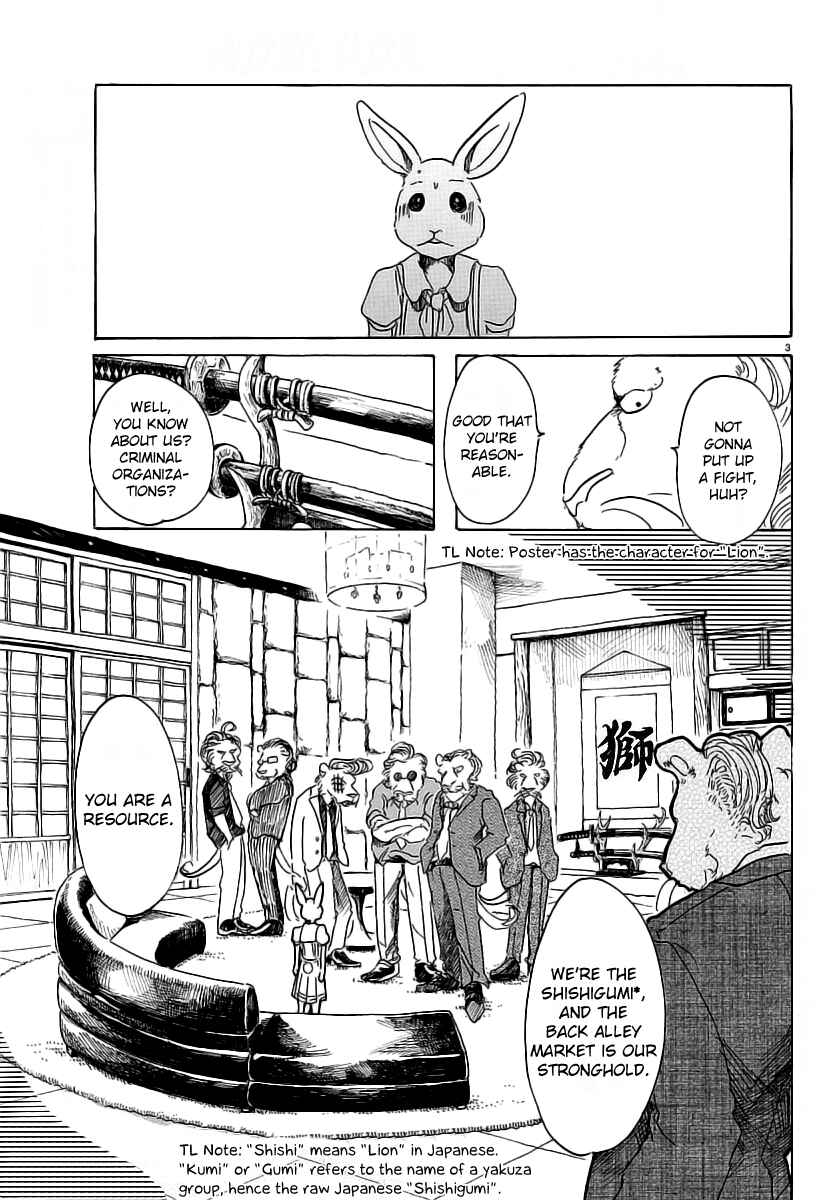 Page 3 Chapter 35 BEASTARS