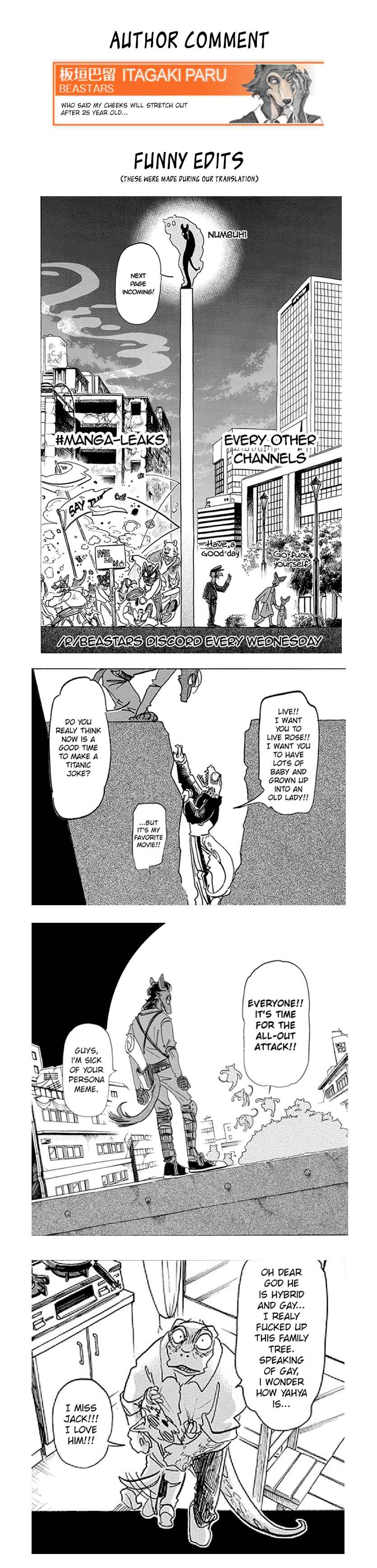 Page 19 Chapter 176 BEASTARS