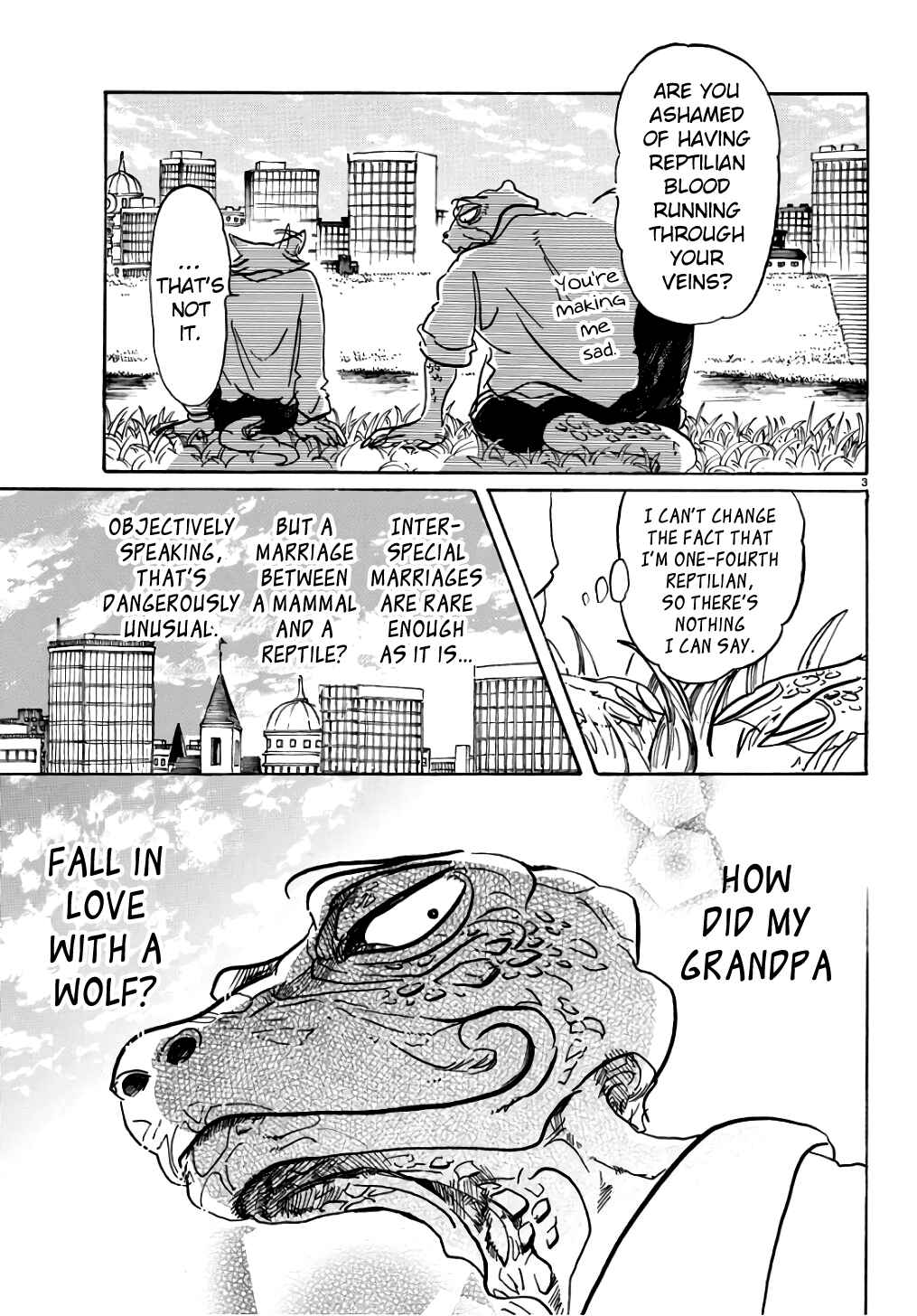 Page 3 Chapter 85 BEASTARS