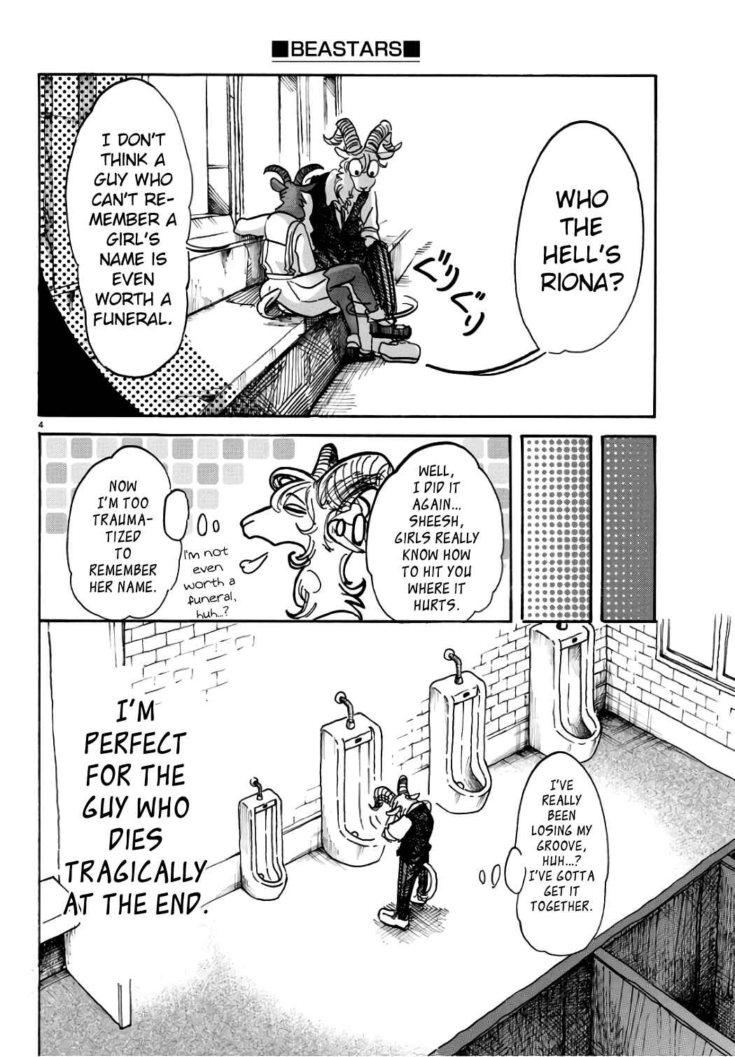 Page 4 Chapter 87 BEASTARS