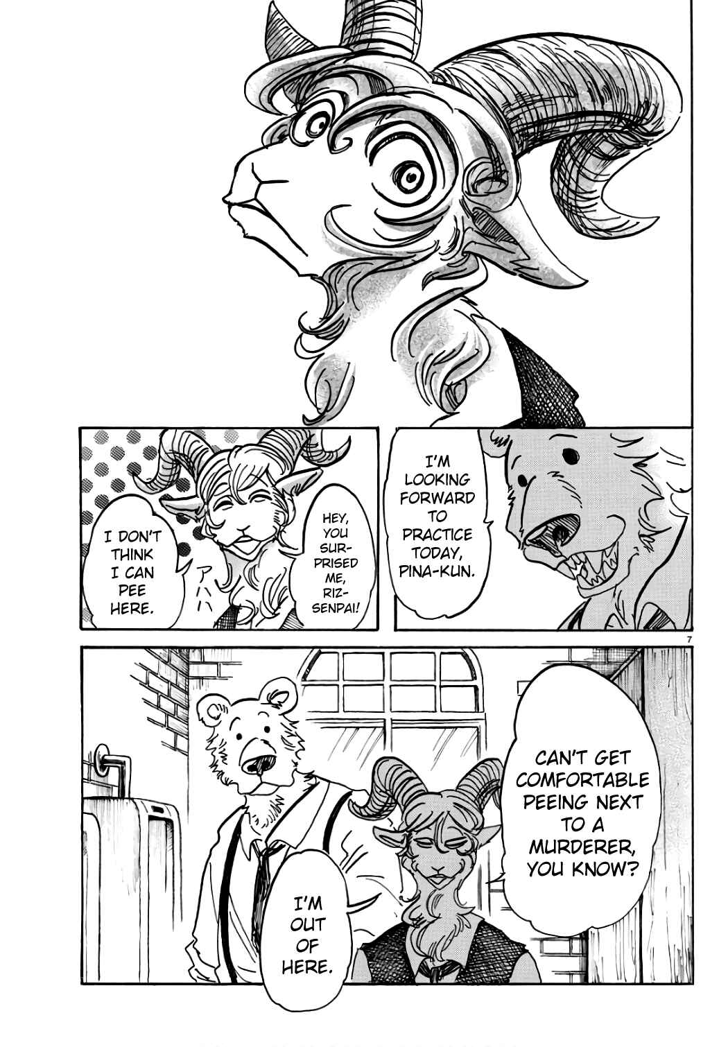 Page 7 Chapter 87 BEASTARS
