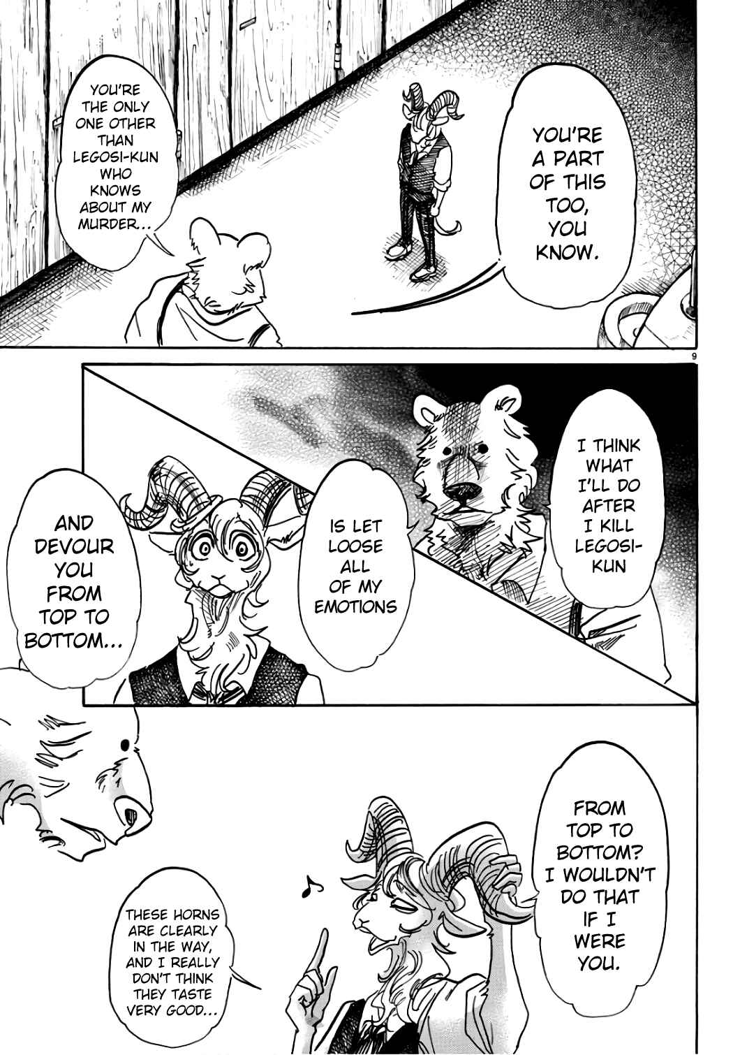Page 9 Chapter 87 BEASTARS