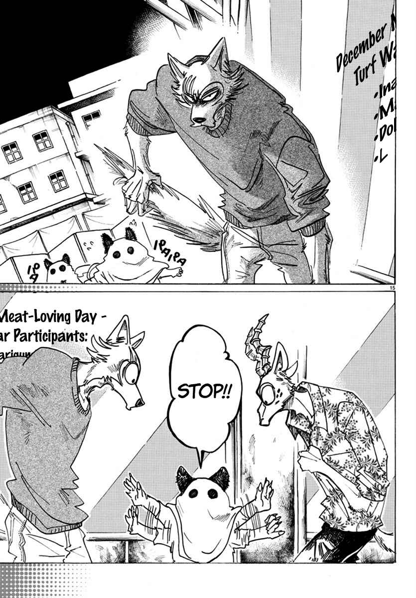Page 15 Chapter 167 BEASTARS