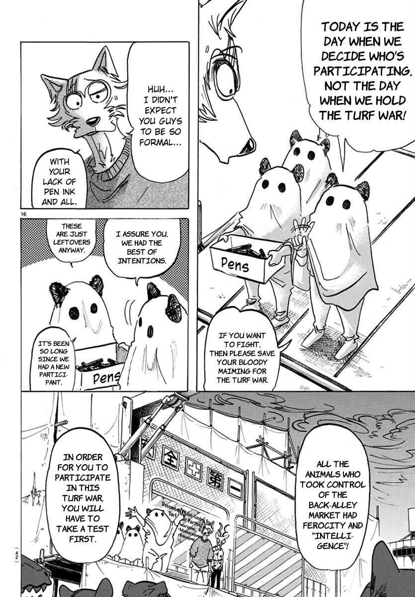 Page 16 Chapter 167 BEASTARS