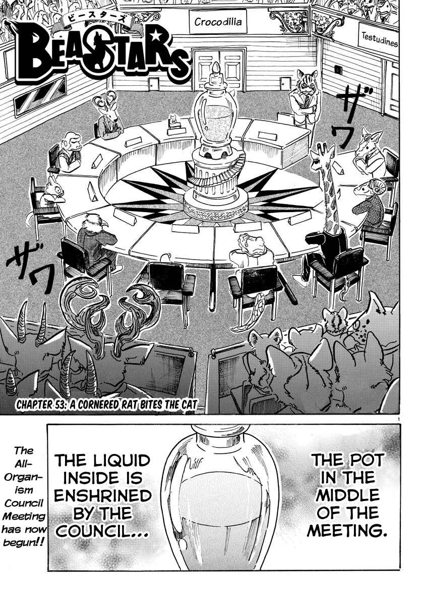 Page 1 Chapter 53 BEASTARS