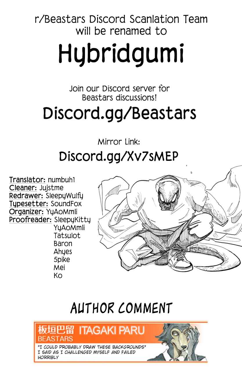 Page 19 Chapter 188 BEASTARS