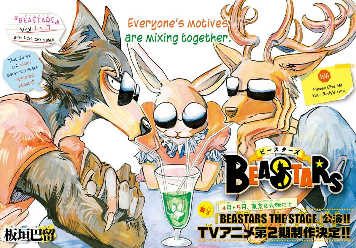 Page 1 Chapter 166 BEASTARS