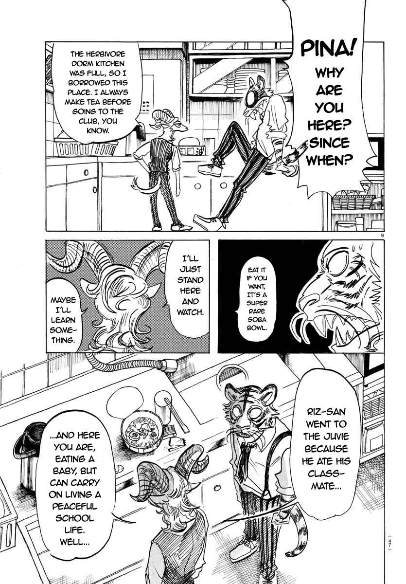 Page 9 Chapter 155 BEASTARS