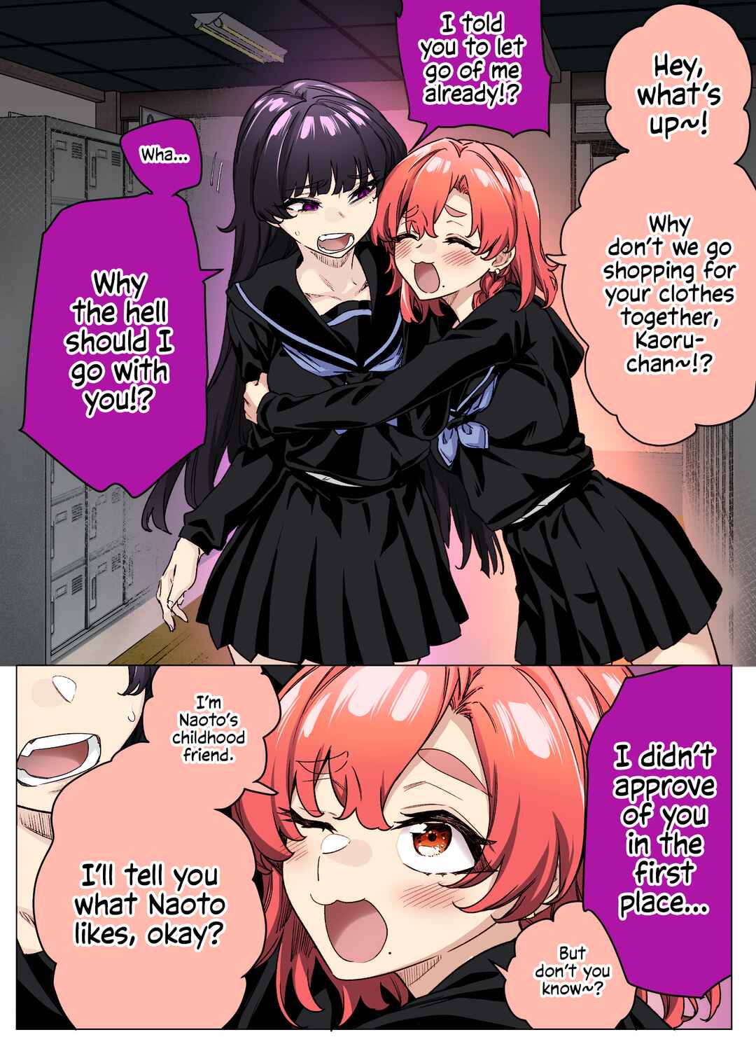 Page 1 Chapter 47 I Thought She Was a Yandere, but Apparently Shes Even Worse (Fan Colored)