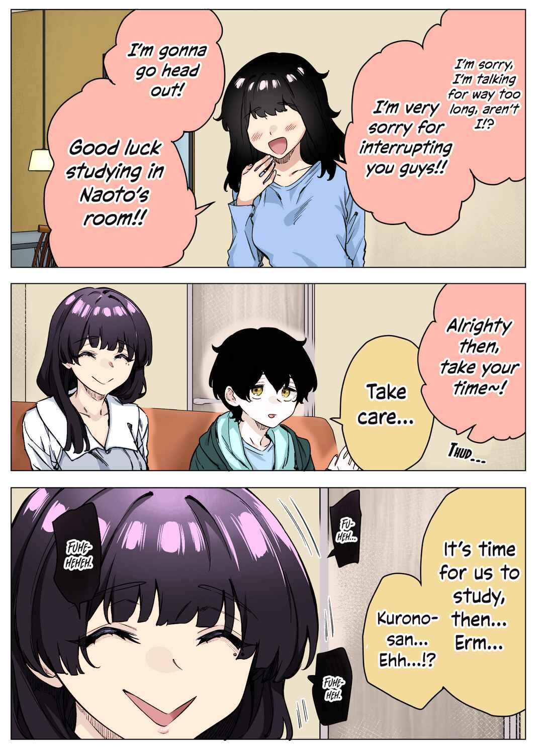 Page 3 Chapter 49 I Thought She Was a Yandere, but Apparently Shes Even Worse (Fan Colored)