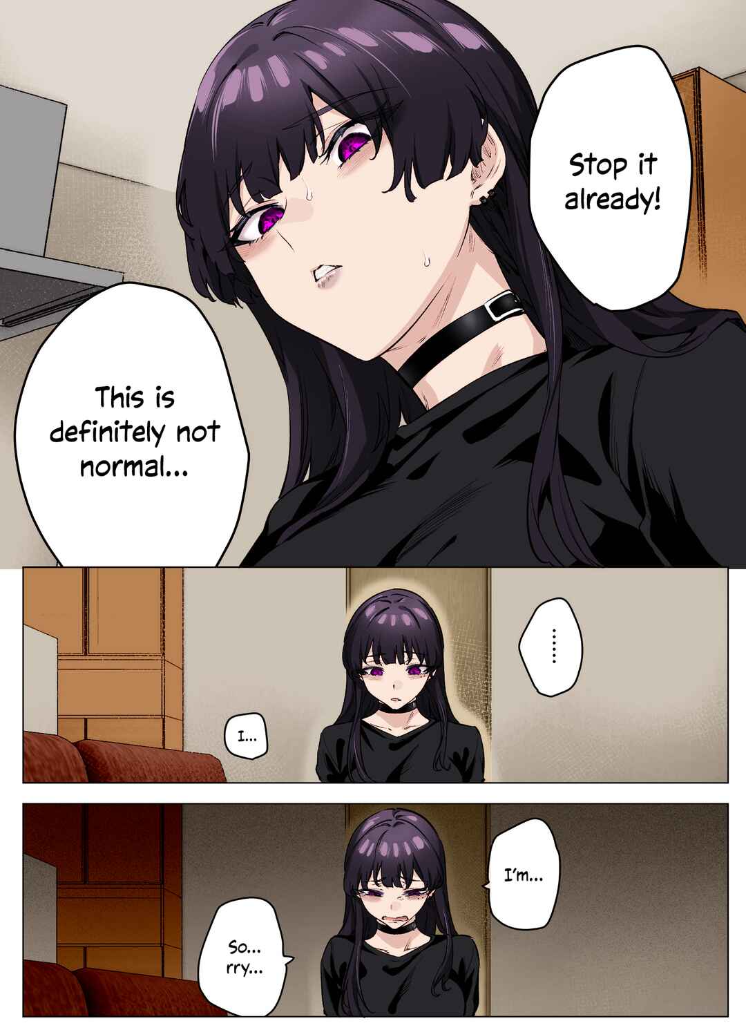 Page 1 Chapter 61 I Thought She Was a Yandere, but Apparently Shes Even Worse (Fan Colored)